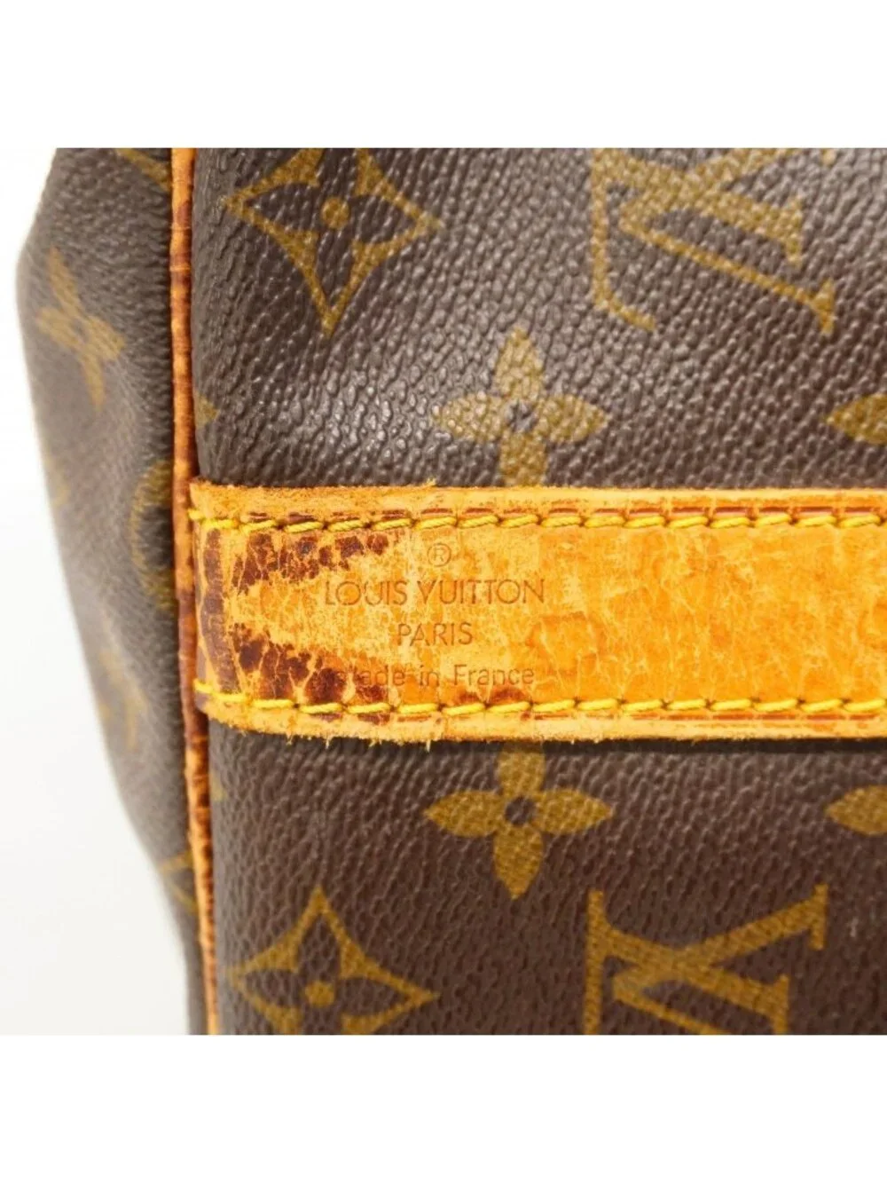Louis Vuitton Boston Bag Monogram Keepall Bandouliere 45 Brown